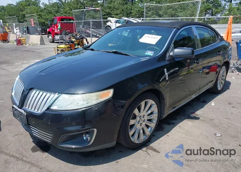 2010 Lincoln Mks z USA, uszkodzony, nr VIN 1LNHL9ER2AG604532